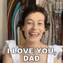 I Love You Dad Happily GIF - I Love You Dad Happily I Appreciate You Dad GIFs
