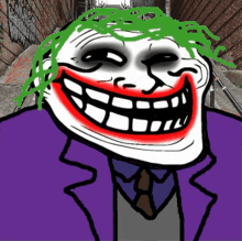 Joker Trollface GIF - Joker Trollface Ujel GIFs