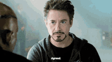 Agreed Tony Stark GIF - Agreed Tony Stark Iron Man GIFs