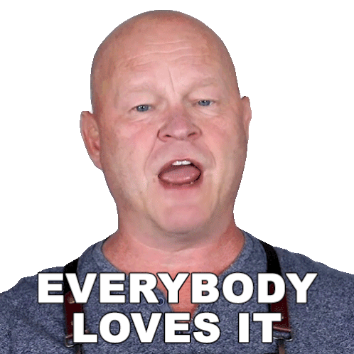 Everybody Loves It Michael Hultquist Sticker - Everybody Loves It Michael Hultquist Chili Pepper Madness Stickers