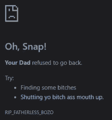 Your Dad Fatherless GIF - Your Dad Fatherless Find Some Bitches GIFs