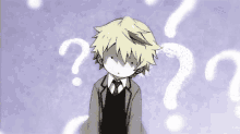 Anime Question GIF  Anime Question Mark  Discover  Share GIFs