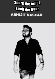 Abhijit Naskar Toilet GIF - Abhijit Naskar Toilet Nick GIFs