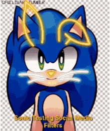 Social Media Sonic GIF