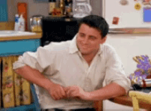 Delayed Reaction GIF - Friends Joey Shock GIFs