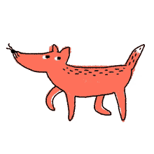 kstr kochstrasse dog fox walking