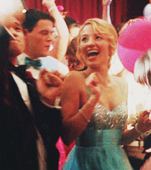 Glee Quinn Fabray GIF - Glee Quinn Fabray Prom GIFs