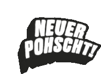 Hakdesign Never Pohscht Sticker - Hakdesign Never Pohscht Never All Right Stickers