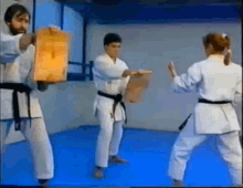 Karate Breaking Boards GIF - Karate Breaking Boards Karate Chop GIFs