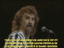 billy connolly billy and albert mountain rescue ben nevis scottish comedy
