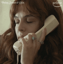 Phone Call Daisy Jones GIF - Phone Call Daisy Jones Karen Sirko GIFs