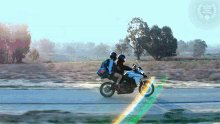 Riding A Motorcycle The Swimmer GIF - Riding A Motorcycle The Swimmer On The Way GIFs
