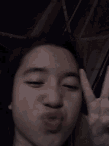 Cute Peace GIF - Cute Peace Selfie GIFs