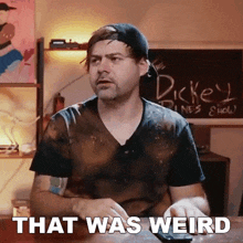 That Was Weird Jared Dines GIF - That Was Weird Jared Dines The Dickeydines Show GIFs