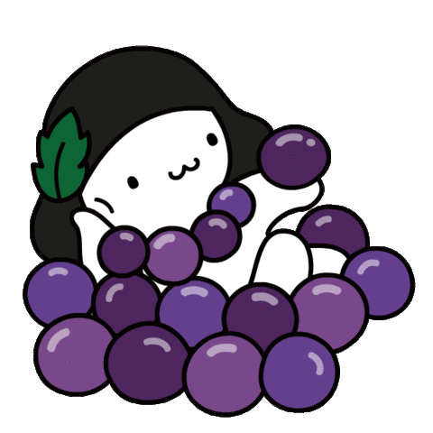 Grape Grapes Sticker - Grape Grapes 포도 Stickers