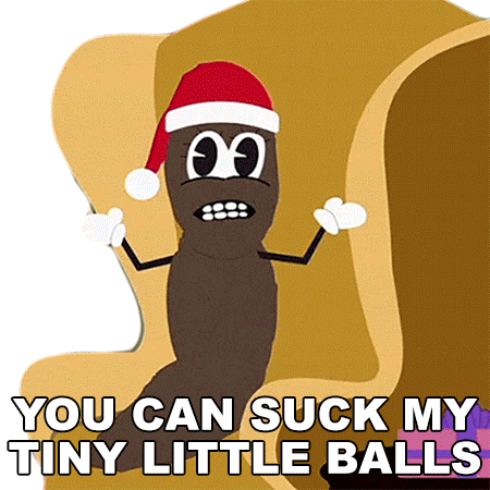You Can Suck My Tiny Little Balls Mr Hankey Sticker - You Can Suck My Tiny Little Balls Mr Hankey South Park Stickers
