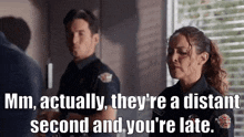Station 19 Andy Herrera GIF - Station 19 Andy Herrera Mm Actually Theyre A Distant Second GIFs