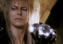 David Bowie Labyrinth GIF - David Bowie Labyrinth Crystal Balls GIFs