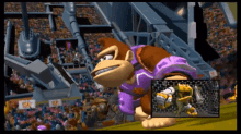 mario strikers charged donkey kong thumbs up happy approved