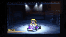 Wario Mario Kart GIF - Wario Mario Kart Mario Kart7 GIFs