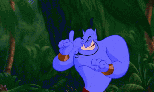 Aladdin Genie GIF Aladdin Genie Shocked Scopri E Condividi GIF