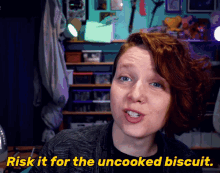 Random Tuesday Risk It For The Uncooked Biscuit GIF - Random Tuesday Risk It For The Uncooked Biscuit Risk It For The Biscuit GIFs