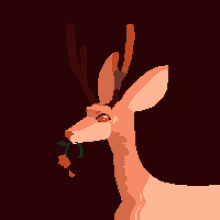A Deer Eating GIF - A Deer Eating GIFs