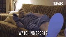 Travis Neil Primrose GIF - Travis Neil Primrose Watching Sports GIFs
