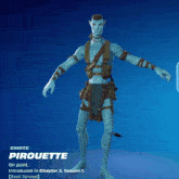 a video game character named pirouette is on one leg