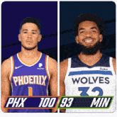 Phoenix Suns (100) Vs. Minnesota Timberwolves (93) Third-fourth Period Break GIF