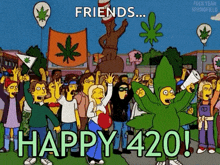 420 The Simpsons GIF - 420 The Simpsons Happy420 GIFs