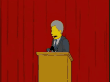 Simpsons Bill Clinton GIF - Simpsons Bill Clinton Twirling GIFs