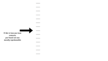 a ruler with arrows pointing to the answer