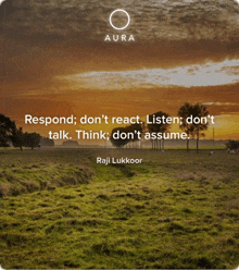 a poster with a quote by raji lukkoor on it