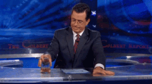 Crushing Disappointment GIF - Colbert Report Stephen Colbert Disappointed GIFs