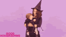 halloween costume witch baby mommy strap on