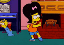 The Simpsons Bart Simpson GIF - The Simpsons Bart Simpson Wig GIFs
