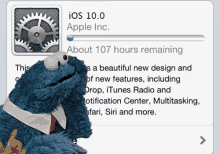 Iphone 7 GIF - I Phone7 I Os10 Cookie Monster GIFs