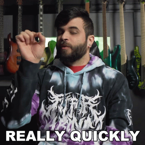 Really Quickly Andrew Baena GIF - Really Quickly Andrew Baena Very Fast GIFs
