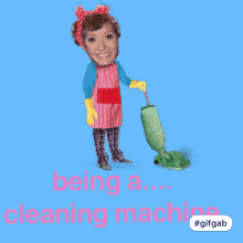 Being A Cleaning Machine GIF - Being A Cleaning Machine GIFs