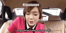 Jessica I Forgot What I Was Going To Say GIF - Jessica I Forgot What I Was Going To Say Snsd GIFs