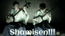 Shamisen Yoshida Brothers GIF - Shamisen Yoshida Brothers Weasel GIFs