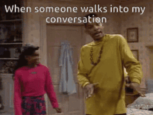 Fresh Prince Of Bel Air Walks Into My Conversation GIF - Fresh Prince Of Bel Air Walks Into My Conversation Mind Your Business GIFs