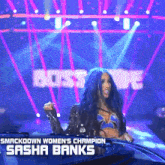 Sasha Banks Wwe GIF - Sasha Banks Wwe Wwe Friday Night Smackdown GIFs