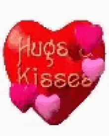 Hugs And Kisses Heart GIF - Hugs And Kisses Heart Love GIFs