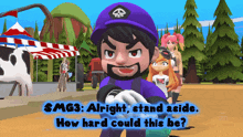 Smg4 Smg3 GIF - Smg4 Smg3 Alright Stand Aside How Hard Could This Be GIFs