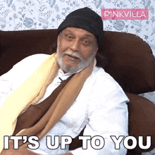 Its Up To You Mithun Chakraborty GIF - Its Up To You Mithun Chakraborty Pinkvilla GIFs