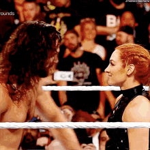 Seth Rollins Becky Lynch GIF - Seth Rollins Becky Lynch Universal Champion GIFs