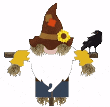 gnome scarecrow