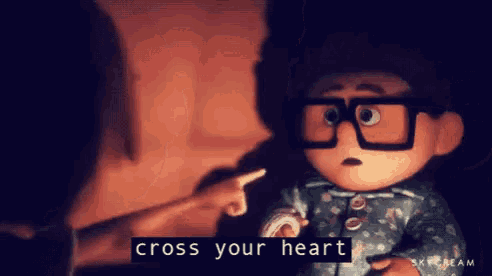 Cross Your Heart Up Movie GIF - Cross Your Heart Up Movie Carl Fredricksen  - Discover & Share GIFs